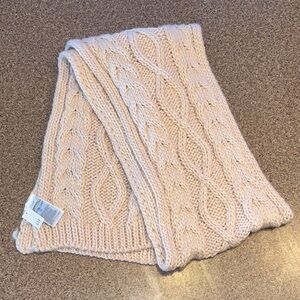 GAP Soft Knit Scarf in Cream